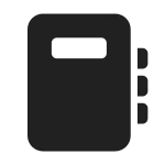 Notebook SVG Icon
